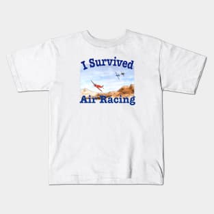 I Survived Air Racing Kids T-Shirt